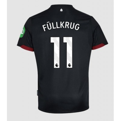 Fotbalové Dres West Ham United Niclas Fullkrug #11 Venkovní 2024-25 Krátký Rukáv Fotbalové Dres West Ham United Niclas Fullkrug #11 Venkovní 2024-25 Krátký Rukáv